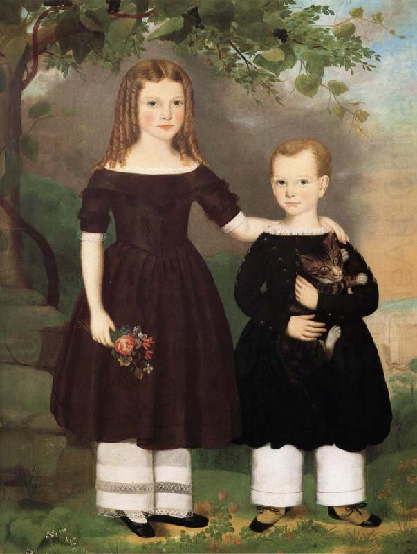 Two Children, unknow artist